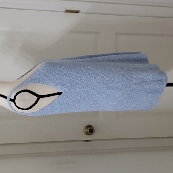 Anthropologie Moth Size L Knit Tank Top Sweater, Powder Blue, Exc Used Condition - Picture 5 of 11